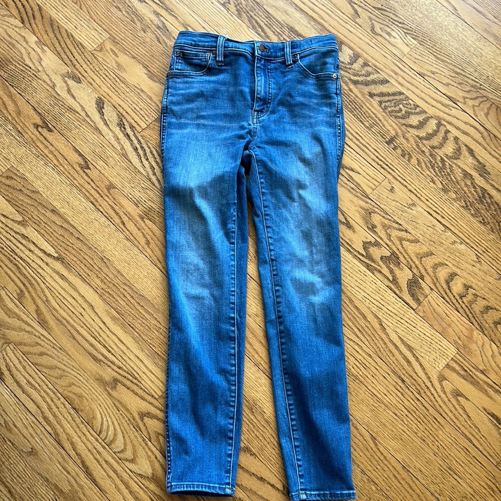 Madewell 10” High Rise Skinny Jeans - Picture 5 of 6